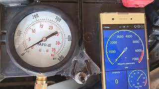 Chevrolet Lacetti - замер давления масла при 70°C