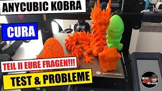 3D Drucker Anycubic Kobra  Einrichten Kalibrieren & Probleme Fragen