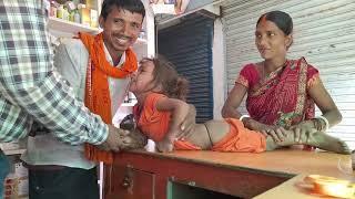 4 years old Raju im injection push funny  video.