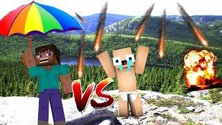 ZENGİN VS FAKİR HAYATI #6 - Minecraft Meteor Yağmuru