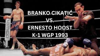 Branko CIKATIĆ vs Ernesto HOOST II. K-1 Grand Prix 1993