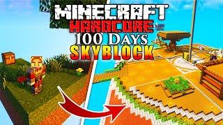 I Survived 100 Days in SKYBLOCK 1.20 in Minecraft Hardcore