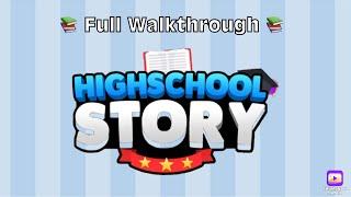 High School Story Full Walkthrough  Roblox  Good Ending