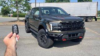 2024 Ford F-150 Raptor R Start Up Exhaust Test Drive Walkaround POV and Review