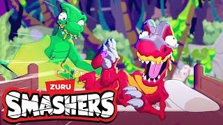 Cuentos de Terror de Smashers Escalofriantes  SMASHERS En Español  Caricaturas para niños  Zuru