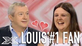 Louis Walsh Finds His #1 FAN  X Factor Global