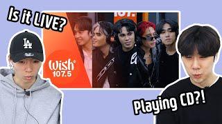 P-pop king = live king  Korean react to SB19 bazinga MV and live on wish bus