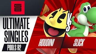 Houdini vs Slick - Pools R2 Ultimate Singles - Genesis 8  Pacman vs Yoshi