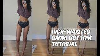 HIGH WAIST CROCHET BIKINI BOTTOM TUTORIAL