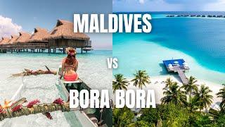 WHICH IS BETTER? Bora Bora vs.  Maldives   BEST BEACH VACATION