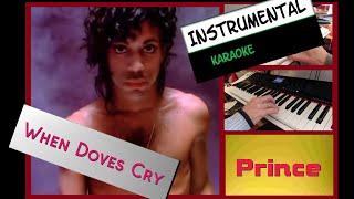 When Doves Cry long version - Prince - Instrumental with lyrics  subtitles 1984