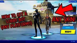 How to get a FREE and Real *FORTNITE LOBBY BOT* in Chapter 2 - NEW LOBBY BOT In Fortnite