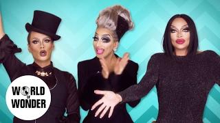 FASHION PHOTO RUVIEW Season 9 RuPauls Drag Race Promo Looks with Raja & Raven & BIANCA DEL RIO