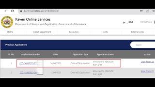 Kaveri 2.0 Karnataka Encumbrance Certificate Apply  EC Apply Through Kaveri Online 2.0 Mobile 2024