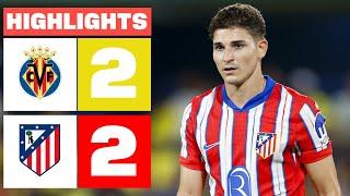 VILLARREAL CF 2 - 2 ATLÉTICO DE MADRID  HIGHLIGHTS LALIGA EA SPORTS