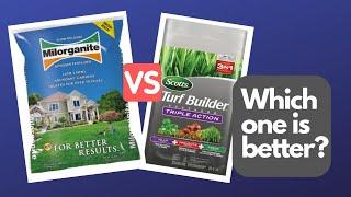 Milorganite VS Scotts Fertilizer