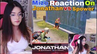 Mizo Reaction On Jonathan vs Spower 1v1 TDM Match  Godlike Mizo Shocked  Part 2