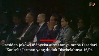 Haru Presiden Jokowi Nangis Lagu ini Berkumandang Di EropaKanselir Jerman Gak Sadar Saking Kagumnya