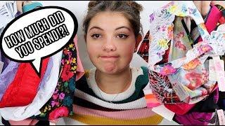 NO BUDGET UNDERWEAR SHOPPING  Huge Haul