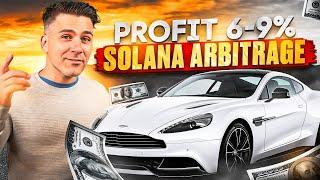 Crypto Arbitrage Best Solana Arbitrage Strategy in 2024  Solana Crypto Strategy  Profit 6-9%