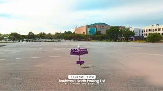 Creating Boulevard north parking lot flying site for Phoenix RC simulator