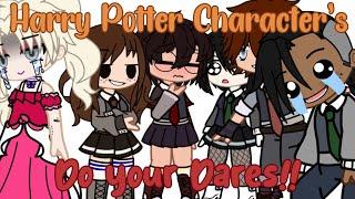 Harry Potter Characters Do your Dares +Q and A Drarry\\