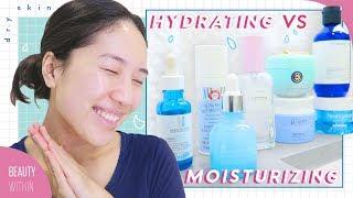Top Serums & Moisturizers for Dry and Dehydrated Skin Hydrating vs Moisturizing