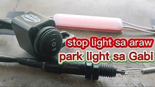 LED light. park light sa gabi Stop light sa Araw.