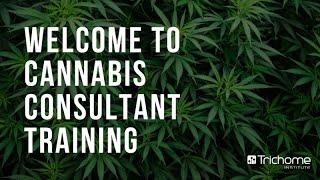 Welcome to Cannabis Consultant Training