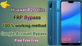 Huawei P20 Lite FRP Bypass  Huawei P20 Lite Google Account Bypass Without PC  Easy Trick