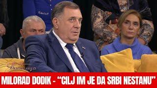 CIRILICA -Milorad Dodik - Cilj im je da Srbi nestanu agenture zele da odvoje Srbe iz RS od matice