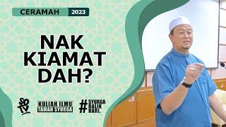 SYAMSUL DEBAT  NAK KIAMAT DAH?