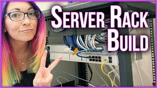 Building My First Server Rack \\ Ubiquiti Dream Machine Pro - My Dream YouTuber Studio  Pt 12