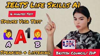 IELTS A1 Life Skills Speaking & Listening Test Important Questions with Answers  2024 Latest