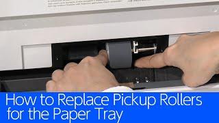 AM-C400050006000 - How to Replace Pickup Rollers for the Paper Tray