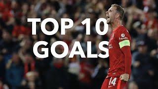 Jordan Henderson - Top 10 UNBELIEVABLE Goals ● Liverpool
