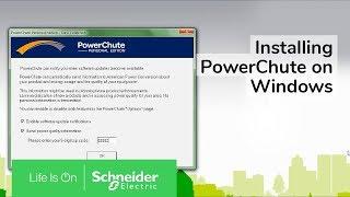 Installing PowerChute Personal Edition on Windows  Schneider Electric Support