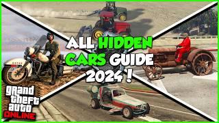 How To Get the MOST RARE Cars in GTA Online - All 33 Secret Vehicle Locations 2024  GTA Online