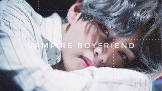 BTS ASMR  Vampire Boyfriend Taehyung  FAKE SUBS  kiss