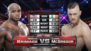 UFC Debut Conor McGregor vs Marcus Brimage  Free Fight