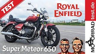 Royal Enfield Super Meteor 650  Test deutsch