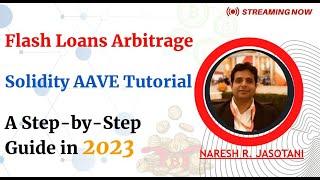 Flash Loan Crypto Arbitrage Step-by-Step  AAVE Flash Loans Solidity DIY Tutorials  Solidity Code