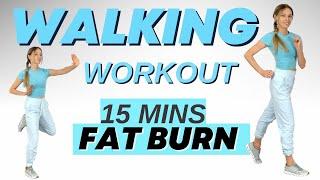 Walking Workout for Weight Loss   15 Minute Walk at Home - Complete Full Body Workout