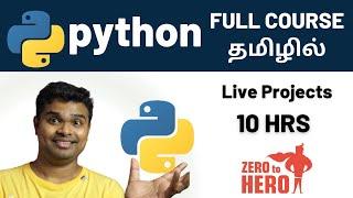 Python Full Course for Beginners in Tamil 2024  Basic to Advanced concepts  Everything you need