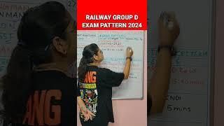 Railway group d exam pattern 2024  #exam #railway #railwaygroupd