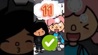 Goth girl actress became mathematical counting #tocaworld #tocaboca #tocalife