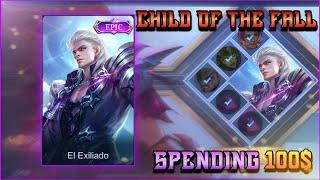 Spending 6000 diamonds for the Alucard child of the fall skin Benedetta Death Oath Event MLBB