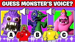 Guess the MONSTERS VOICE GARTEN OF BANBAN 4 ROBLOX DOORS My Singing Monsters