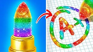 Rainbow hacks and crafts  Colorful DIY Ideas for Everyone