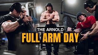 Arm Day with the Hosstile Team  Sam Sulek Jacob Robichaux & Nick Justice  2024 Arnold